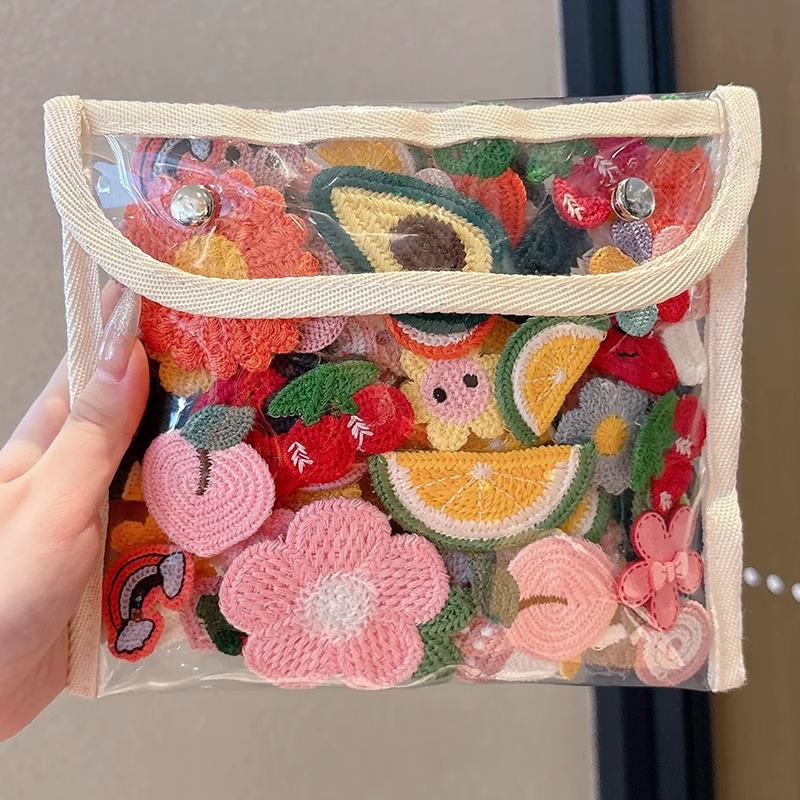 TKTK女童刘海贴碎发整理魔术贴不伤发前额胎毛发卡儿童宝宝头发贴