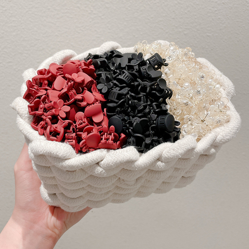 迷你小抓夹前额刘海夹发卡女夏季公主头可爱花朵发夹碎发卡子头饰