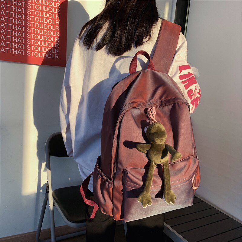 大号背包通用潮酷双肩包男韩版简约校园电脑书包大学生休闲旅行包