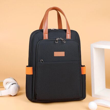 2026新款跨境新款通勤双肩包实用百搭笔记本电脑包防泼水外出收纳