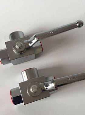 新款内丝高压液压手动二位三通阀门KHB3K-G1/4 3/8 1/2 3/4 G1 2