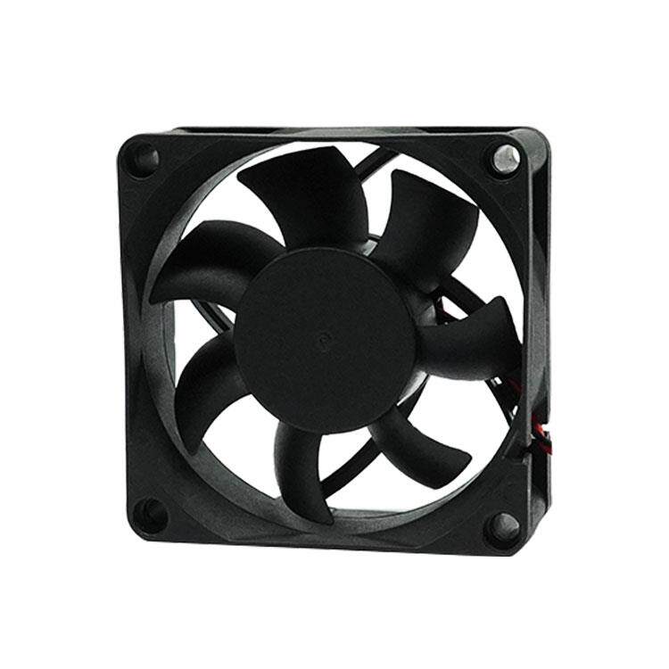 新款直流风扇12V24V无刷车载风扇 7CM/厘米7025工业机柜机箱包邮