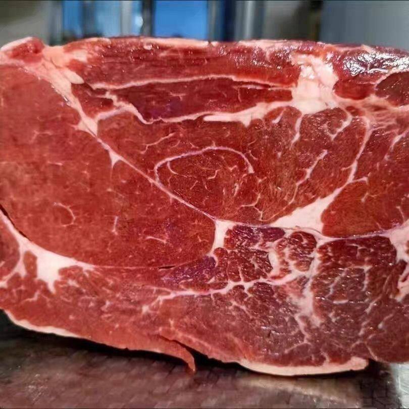 商用50斤上脑肉汉堡肉烧烤食材烤肉餐饮酒店快餐雪花肉排后猪腿肉