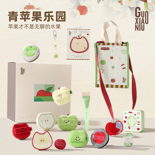 郭小妞青苹果乐园棉花糖粉扑气垫粉底液专用化妆美妆蛋美妆工具