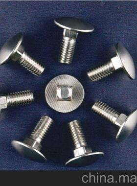 源头直供高度不架锈钢马强业博标准车螺丝 螺多规格马车螺栓方颈