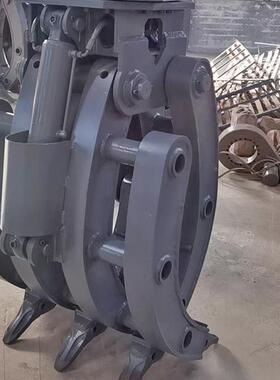 液压车抓钢RFX机旋抓转抓钢设备废钢斗挖机行抓