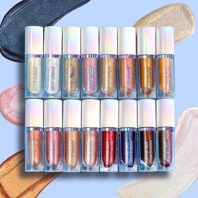 保税仓发美国Moira Diamond Daze钻石闪耀液体眼影3ml持久不脱妆