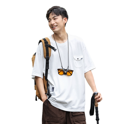 VR97舒适亲肤重磅纯棉T恤