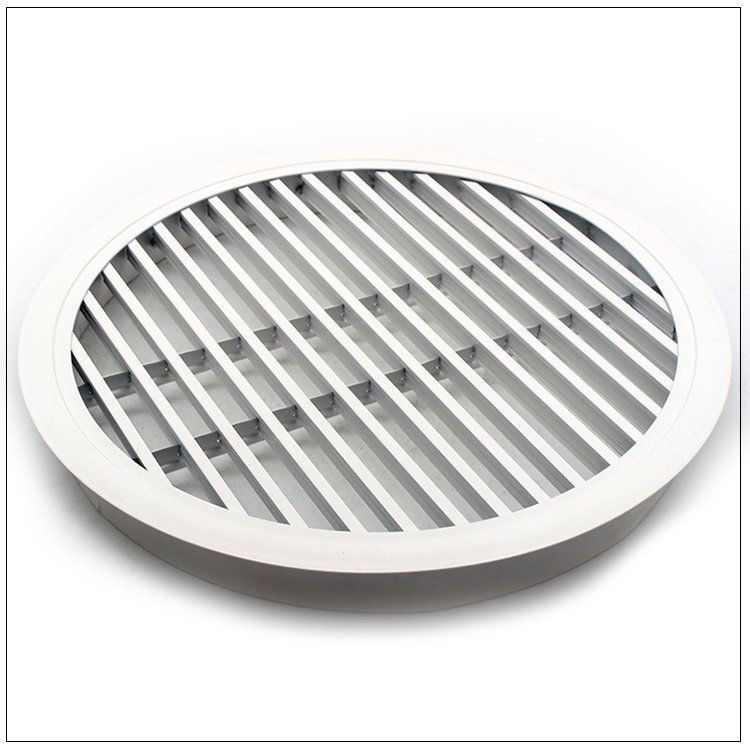 铝合金圆形线条百叶风口室内圆形百叶窗出风口回风排风口通风