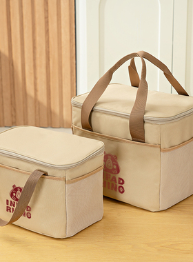 装饭盒长效保温袋手提袋子加厚饭包餐包上班族学生带饭野餐便当包