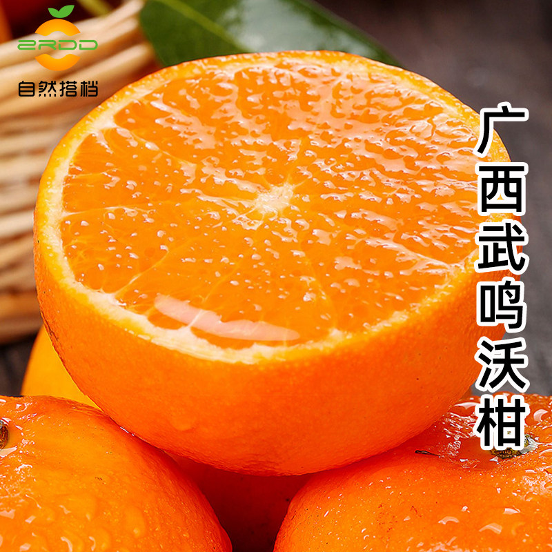 广西武鸣沃柑新鲜大果4.5斤水果橘子蜜柑桔子