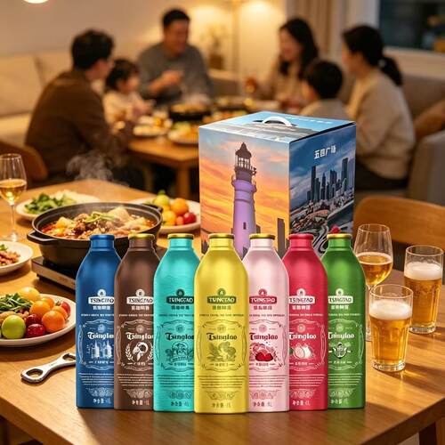青岛一升桶果味精酿鲜啤伴手礼盒
