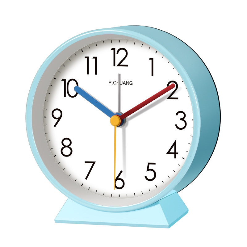 학생을위한 작은 알람 시계 모닝 유물 특수 금속 알람 시계 간단한 간단한 어린이 소년 소녀 2129