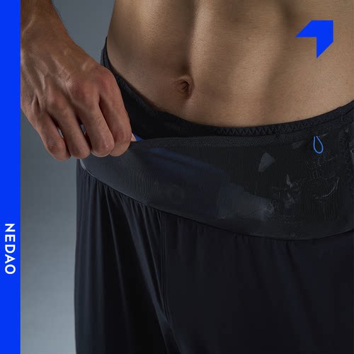 内道腰包收纳跑步长裤