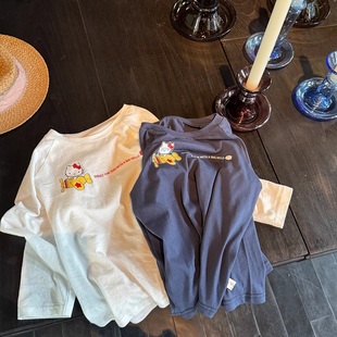 女童洋气可爱百搭宽松薄款 儿童长袖 新款 防晒衣罩衫 上衣潮 2025夏季