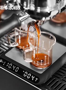 轰ES5847B炸机方程式智能咖啡秤专意业手冲秤式手称计时重器冲电