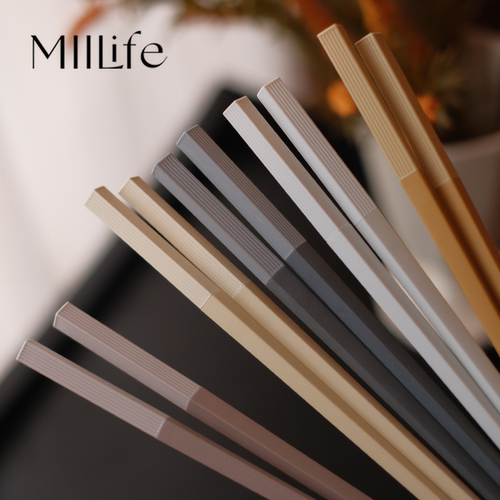 MIILife合金筷子家用一人一筷高档新款家庭专人专用高颜值日式筷