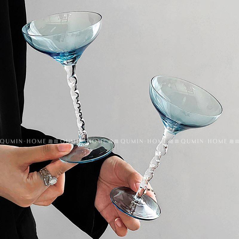艺术小酒杯中古迷你高脚杯酒吧创意螺旋鸡尾酒杯女士甜酒杯小号冰,餐饮具,鸡尾酒杯,淘宝优惠券,粉丝福利购,淘宝优惠卷