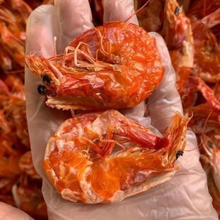 软壳虾干即食烤虾干500g虾干货东山特产对虾去皮通货炭烤特大福建