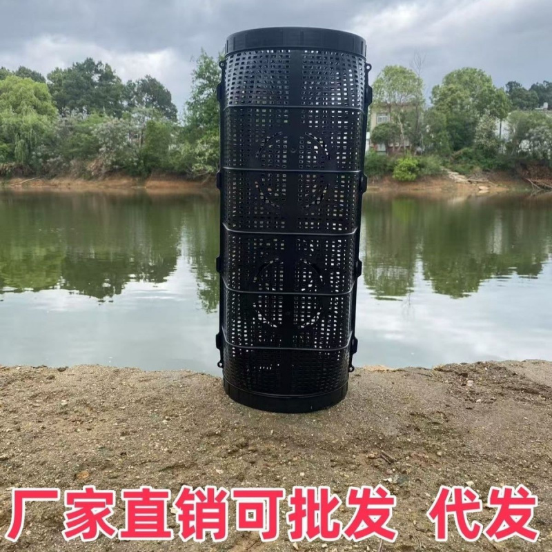 塑料虾笼渔网鱼网捕鱼笼龙虾网抓