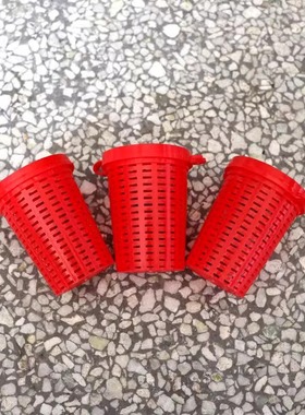 大号熟料饵料杯虾笼螃蟹笼黄鳝泥鳅饵料桶诱饵杯饵料盒虾笼诱饵笼