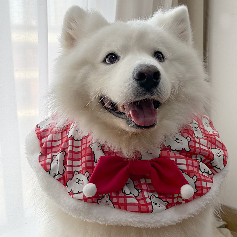 新春佳节边牧金毛阿拉斯加围兜小中大型犬宠物口水巾新年喜庆装饰,宠物/宠物食品及用品,围巾/口水巾,淘宝优惠券,粉丝福利购,淘宝优惠卷