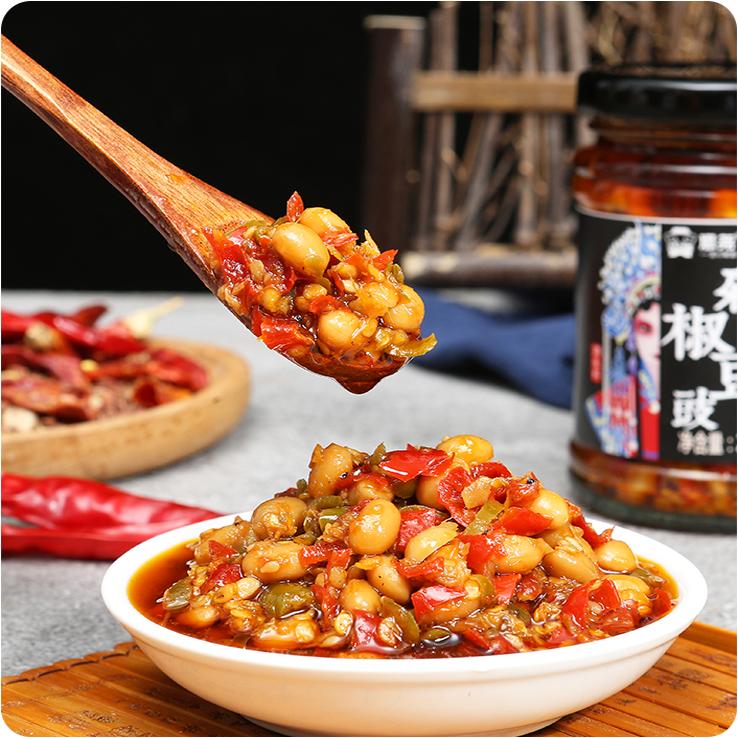 思尧瓶装剁椒豆豉四川湖南辣椒酱