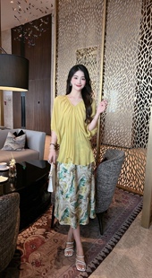 夏季 套装 新款 欧货高端南油女装 醋酸半身裙原创 清仓 真丝上衣 时尚