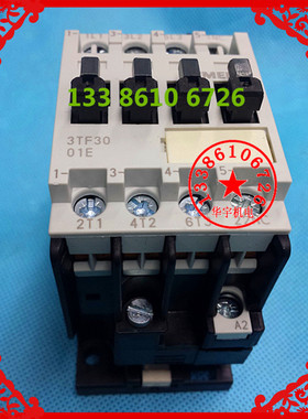 3TF30 01接触器 3TF3001E-0XM0 交流AC36V 110V 220V 380V 电流9A