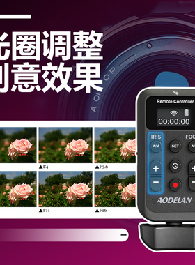 无线遥控器适用索尼佳能摄像机调光圈变焦对焦录像Z200 Z280 Z190 Z150 NX3 NX5 AX700 FX6 MC2500 FS5 FS7