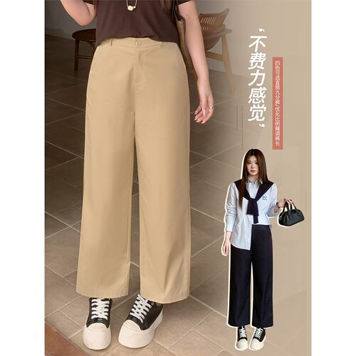 胖mm大码女装夏季百搭斜