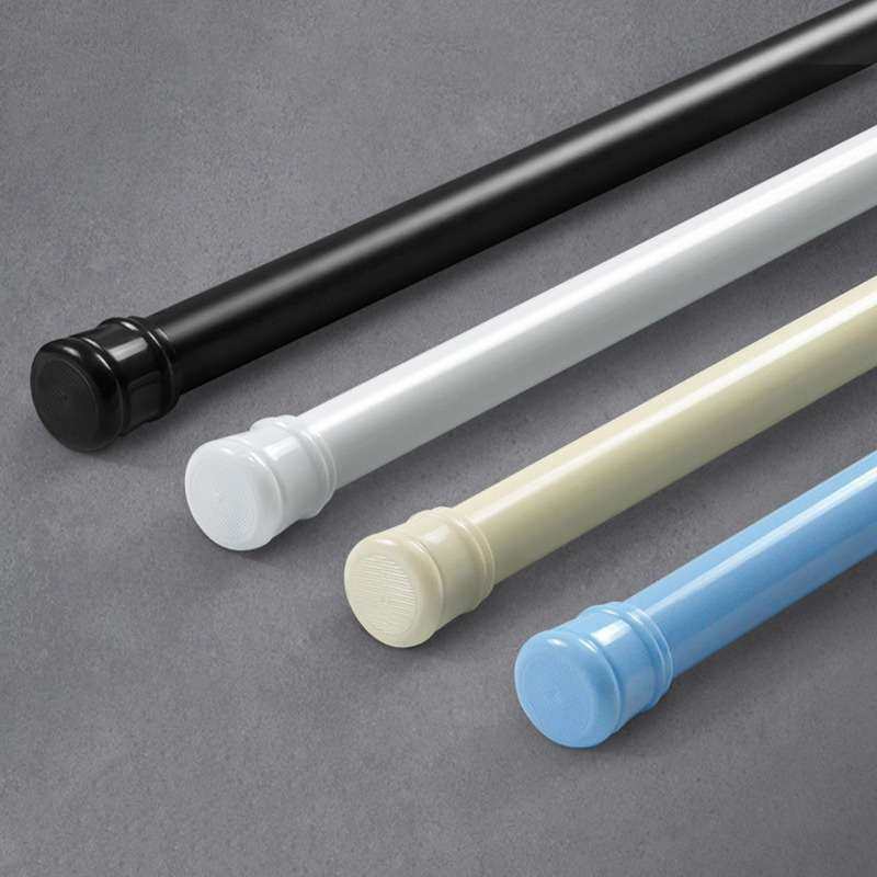 加厚加粗烤漆全弹簧浴帘免打孔伸缩浴帘杆晾衣杆窗帘杆,居家布艺,窗帘杆/罗马杆,淘宝优惠券,粉丝福利购,淘宝优惠卷