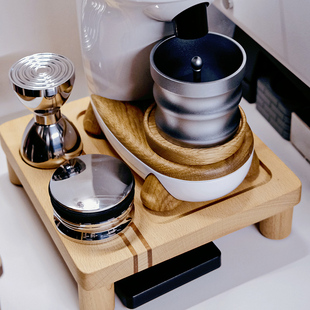 Niche磨豆机支架咖啡机底座置物架压粉器布粉器收纳咖啡角置物架