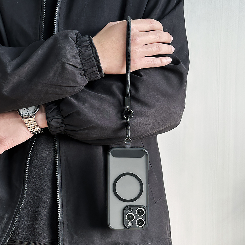 适用苹果16手机壳挂绳