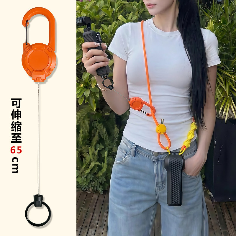 适用大疆的pocket4保护套斜挎图片