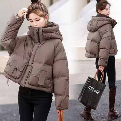 90白鸭绒羽绒服女士短款