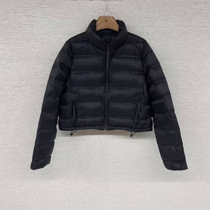 新国标90白鸭绒宽松短款圆领排骨薄羽绒服女2025新款韩版不臃肿潮