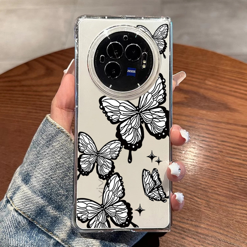 高端透明奢华折叠屏vivo手机壳