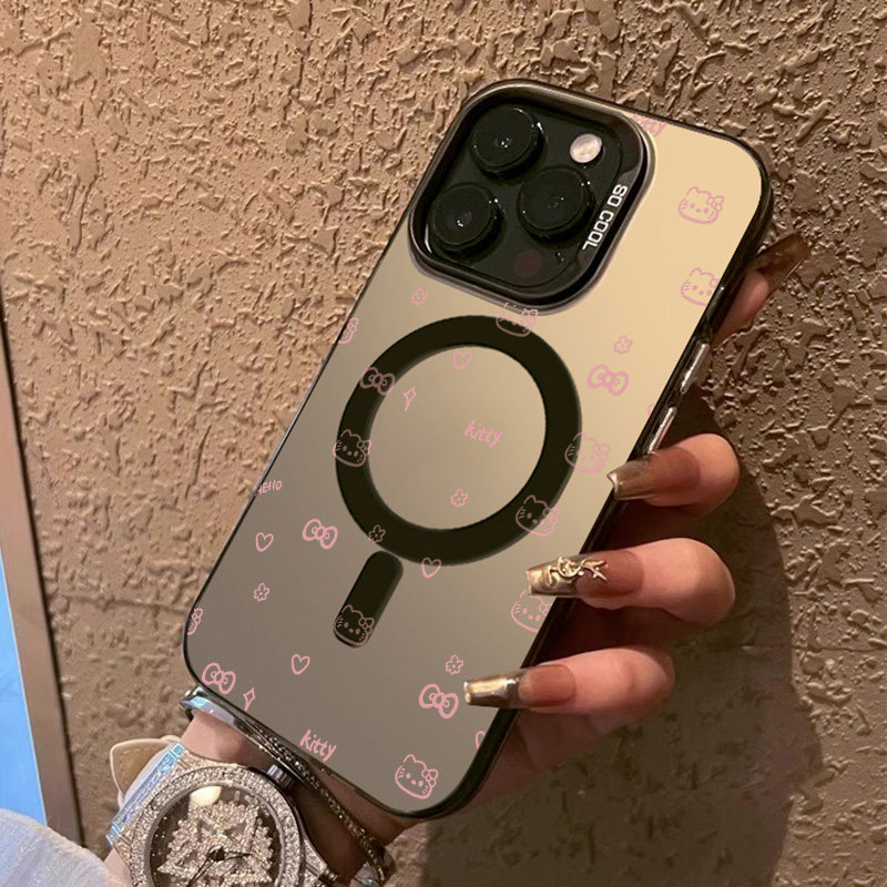 适用于iPhone17Promax手机壳粉色凯蒂苹果16pro无线充电磁吸壳13创意男全包防摔13硅胶边情侣女11卡通15plus,3C数码配件,手机保护套/壳,淘宝优惠券,粉丝福利购,淘宝优惠卷