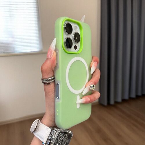 适用苹果17pro手机壳男女新款iPhone16promax磁吸air多巴胺15plus情侣11高级感14pro简约13个性12防摔保护套C