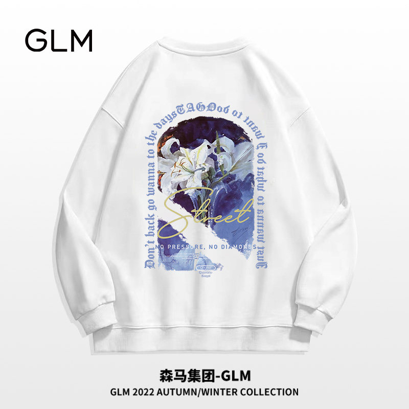 森马集团GLM圆领卫衣男春秋新品情侣oversize慵懒风高街vibe美式怎么样,好用不?