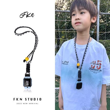 16色可选适用小天才Z8电话手表带Z9挂绳Z7SZ10/Z8A巅峰Q1A/Q2A/D2/D3/Z6pro/Z5A/Z6S/Z2/Z1S少年版儿童挂脖绳