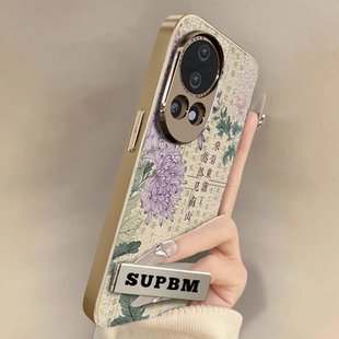 采菊东篱下适用华为nova14pro手机壳新款nova13pro高级nova12复古nova11潮牌创意nova11电镀nova10防摔小羊皮