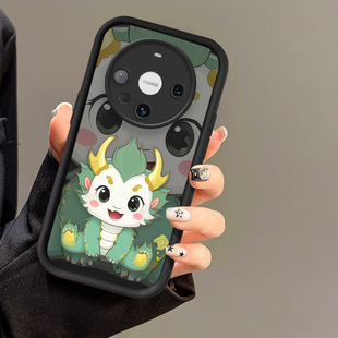 适用华为mate60Pro 可爱nova1211硅胶防摔mate5040荣耀9080男女软套e 手机壳pura70红色龙年福娃magic6543新款