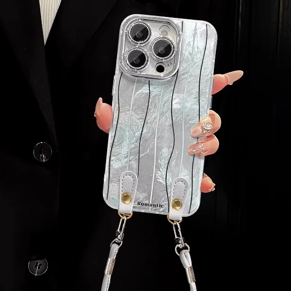 适用苹果硅胶线条挂绳