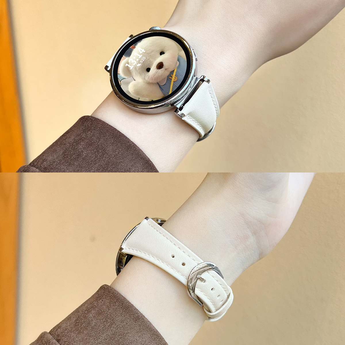 学长家新款秋冬超纤小蛮腰手表带