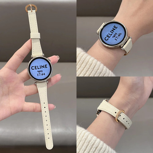 学长家新款皮质小蛮腰马蹄扣表带