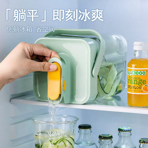 冰箱冷水壶带龙头大容量冰镇水壶
