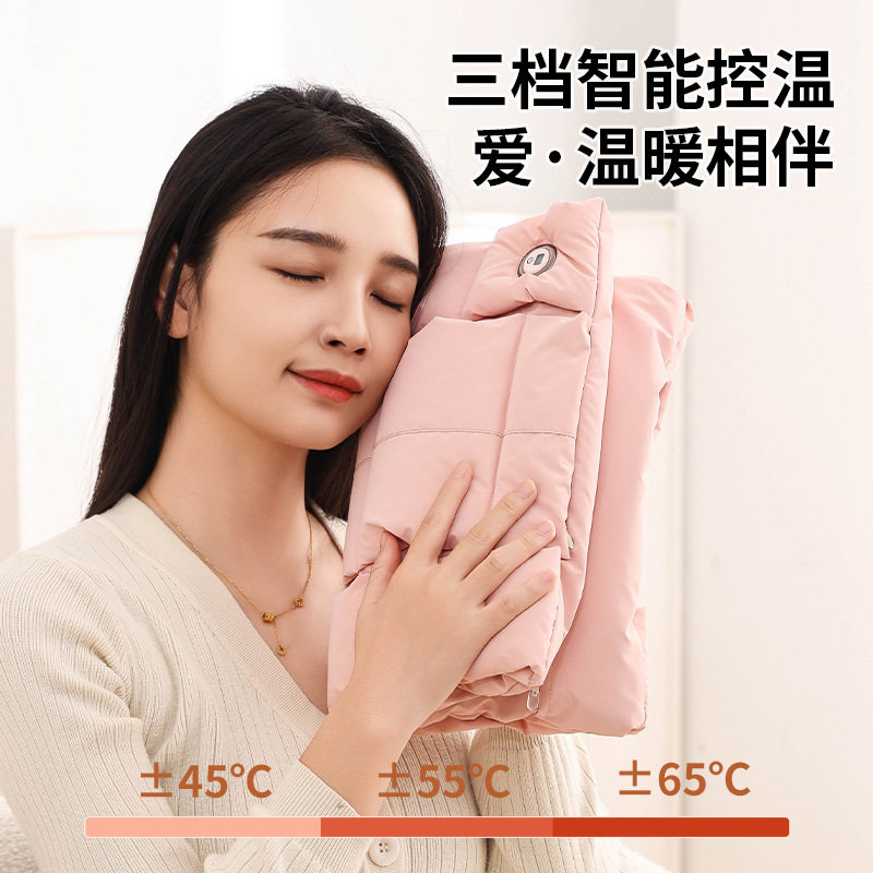 调皮屋暖手袋石墨烯羽绒热水袋