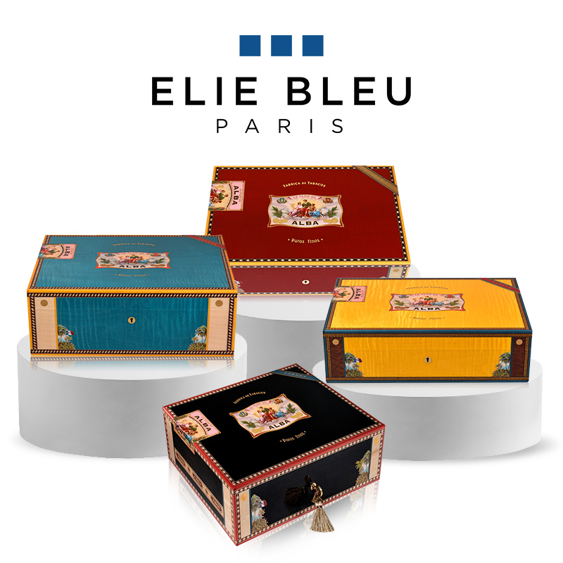 ELIEBLEU阿尔巴系列雪茄保湿盒